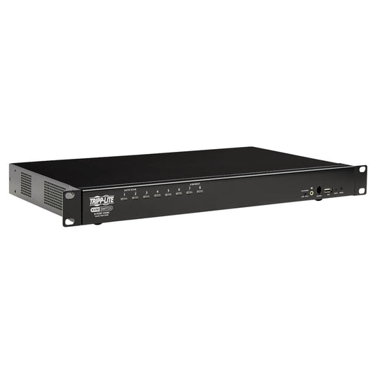 Tripp Lite 8-Port Hdmi/Usb Kvm Switch With Audio/Video And Usb Peripheral Sharing, 1U Rack-Mount