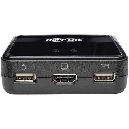 Tripp Lite B032-Hua2 2-Port Usb/Hd Cable Kvm Switch With Audio/Video, Cables And Usb Peripheral Sharing