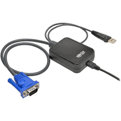 Tripp Lite B032-Vu1 Kvm Console To Usb 2.0 Portable Laptop Crash Cart Adapter With File Transfer And Video Capture, 1920 X 1200 @ 60 Hz