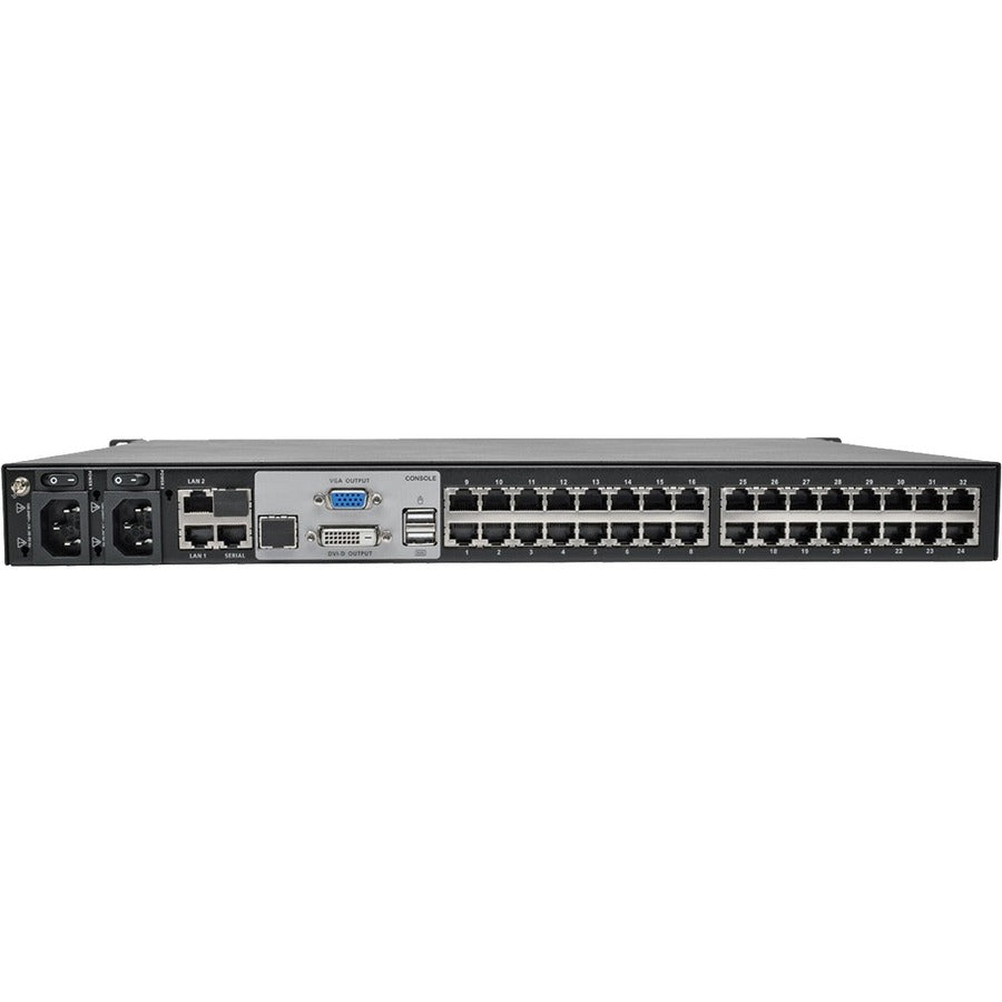 Tripp Lite B064-032-04-Ipg Netdirector 32-Port Cat5 Kvm Over Ip Switch - Virtual Media, 4 Remote + 1 Local User, 1U Rack-Mount, Taa