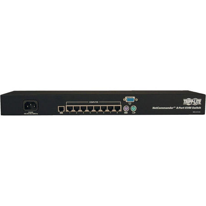 Tripp Lite B072-008-1 Netcommander 8-Port Cat5 Kvm Switch 1U Rack-Mount