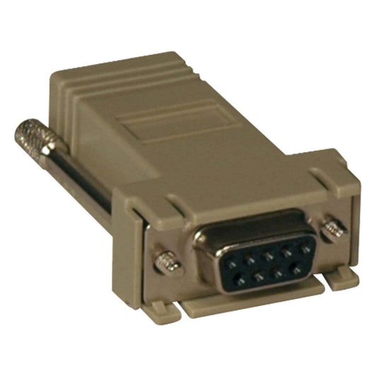 Tripp Lite B090-A9F Modular Serial Adapter Straight-Through Wiring (Db9 F To Rj45 F)