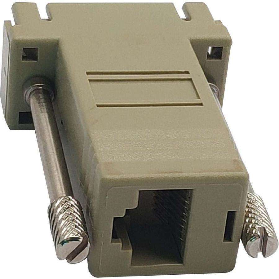 Tripp Lite B090-A9F Modular Serial Adapter Straight-Through Wiring (Db9 F To Rj45 F)