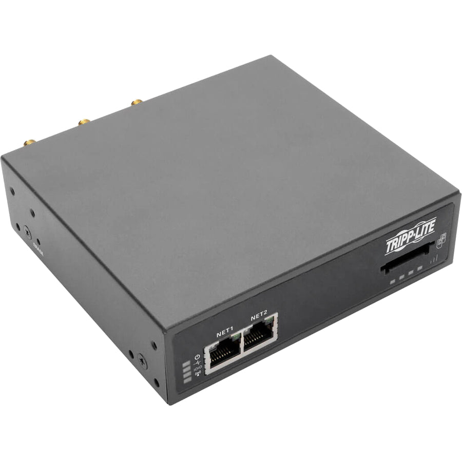 Tripp Lite B093-004-2E4U-V 4-Port Console Server With 4G Lte Cellular Gateway, Dual Gbe Nic, 4Gb Flash And Dual Sim