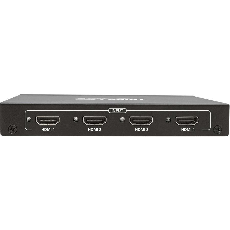 Tripp Lite B119-4X1-Mv 4X1 Hdmi Multi-Viewer With Remote Control - 1080P @ 60 Hz (Hdmi 4Xf/1Xf)