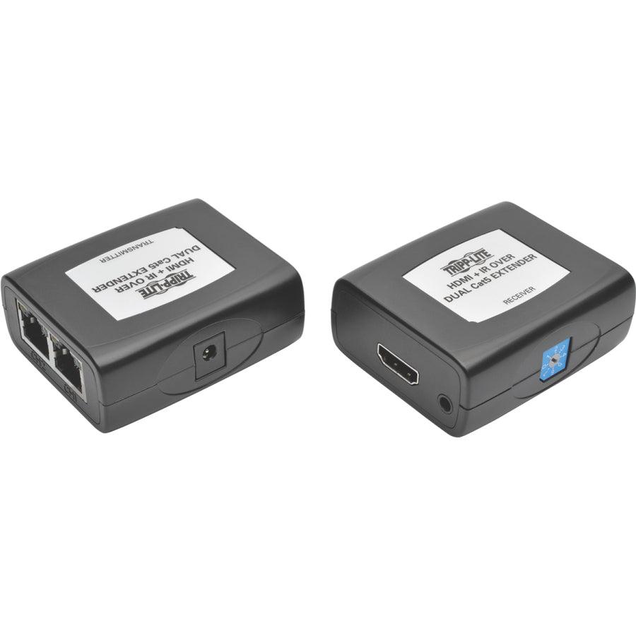 Tripp Lite B125-101-60-Ir Av Extender Av Transmitter & Receiver Black