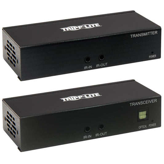 Tripp Lite B127A-111-Bhth Hdmi Over Cat6 Extender Kit, Transmitter And Receiver With Repeater, 4K 60Hz, 4:4:4, Ir, Hdr, Poc, 230 Ft., Taa