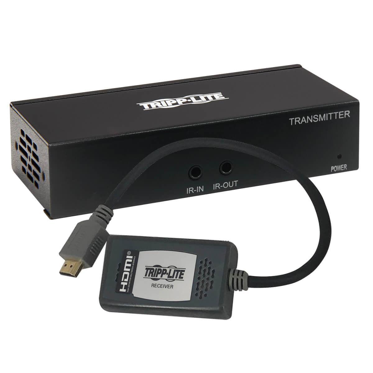 Tripp Lite B127A-1A1-Bhph Hdmi Over Cat6 Extender Kit, Transmitter And Pigtail Receiver, 4K 60Hz, 4:4:4, Poc, Hdr, Hdcp 2.2, 230 Ft., Taa