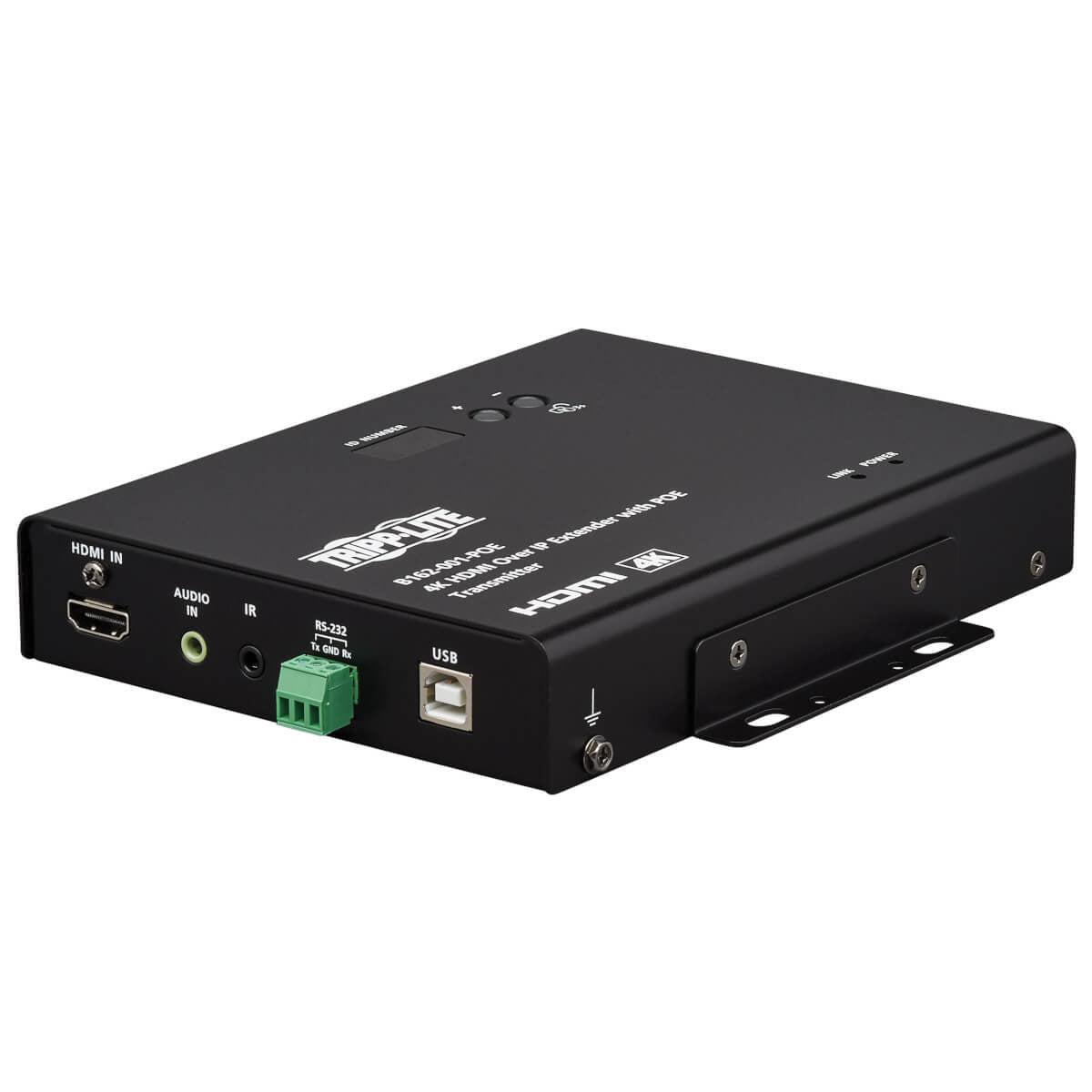 Tripp Lite B162-001-Poe Av Extender Av Transmitter Black