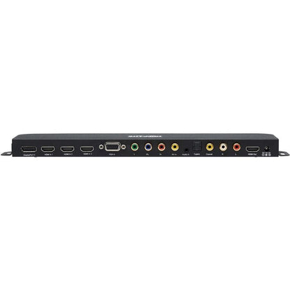 Tripp Lite B310-701-4K 7-Port Multi-Format Presentation Switch, 4K 60 Hz Hdmi, 4K Dp, Vga, Ypbpr, Av And Usb To Hdmi