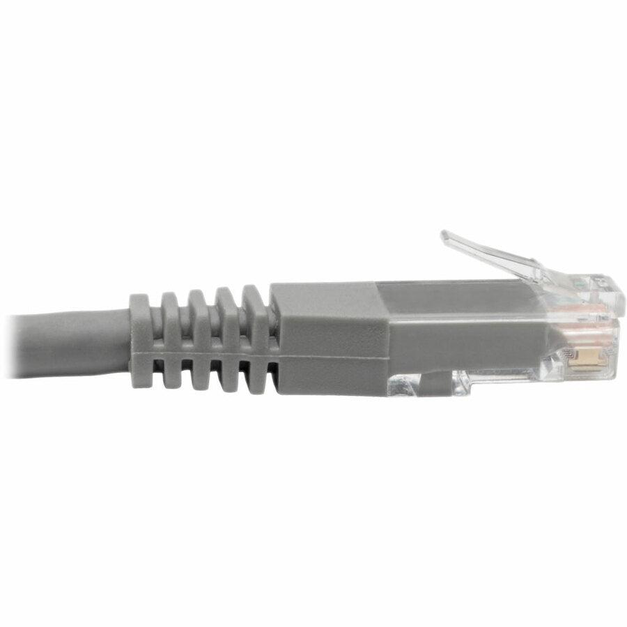 Tripp Lite Cat5 / Cat5E / Cat6 Gigabit Molded Utp Ethernet Patch Cable, 24 Awg, 550 Mhz/1 Gbps (Rj45 M/M), Grey, 15.24 M