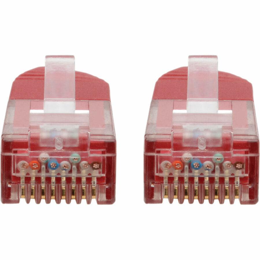 Tripp Lite Cat5 / Cat5E / Cat6 Gigabit Molded Utp Ethernet Patch Cable, 24 Awg, 550 Mhz/1 Gbps (Rj45 M/M), Red, 15.24 M