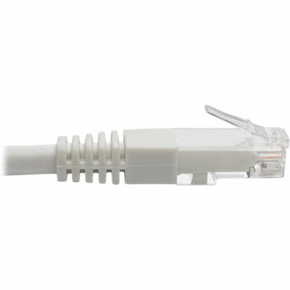 Tripp Lite Cat5 / Cat5E / Cat6 Gigabit Molded Utp Ethernet Patch Cable, 24 Awg, 550 Mhz/1 Gbps (Rj45 M/M), White, 30.5 M