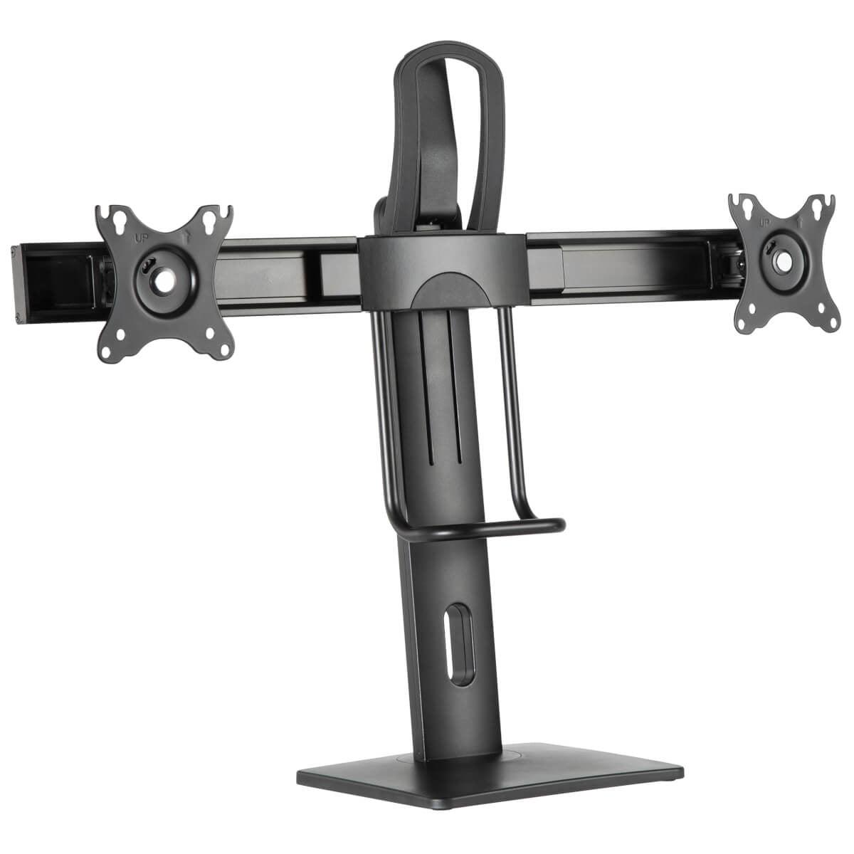 Tripp Lite Ddvd1727Am Safe-It Precision-Placement Desktop Mount With Antimicrobial Tape For 17” To 27” Displays