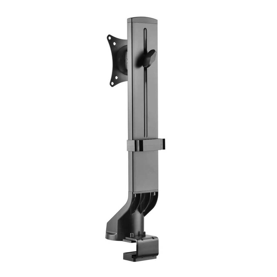 Tripp Lite Ddr1732Sc Single-Display Monitor Arm With Desk Clamp And Grommet - Height Adjustable, 17” To 32” Monitors