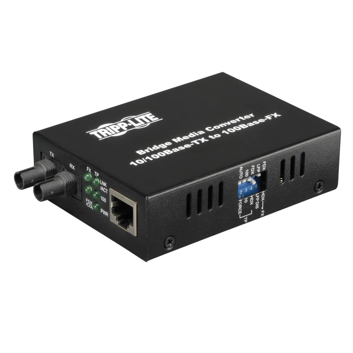 Tripp Lite Fiber Optic - 10/100Baset To 100Basefx-St Multimode Media Converter, 2Km, 1310Nm