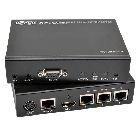 Tripp Lite Hdbaset Hdmi Over Cat5E/6/6A Extender Kit With Ethernet, Serial And Ir Control, 1080P, Up To 500 Ft. (150 M)