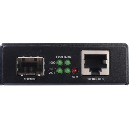 Tripp Lite Hardened Gigabit Fiber To Ethernet Media Converter, 10/100/1000 Mbps, Rj45/Sfp, -10° To 60°C