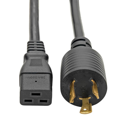 Tripp Lite Heavy-Duty Power Extension Cord For Pdu And Ups, 20A, 12Awg (Iec-320-C19 To Nema L6-20P), 10-Ft.