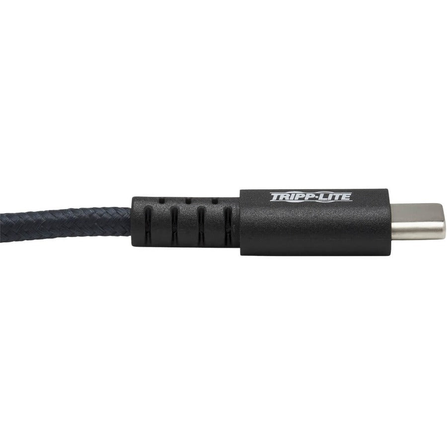 Tripp Lite Heavy-Duty Usb-A To Usb-C Cable - M/M, Usb 2.0, Uhmwpe And Aramid Fibers, Grey, 1.8 M