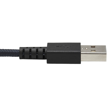 Tripp Lite Heavy-Duty Usb-A To Usb Micro-B Cable - M/M, Usb 2.0, Uhmwpe And Aramid Fibers, Grey, 0.9 M