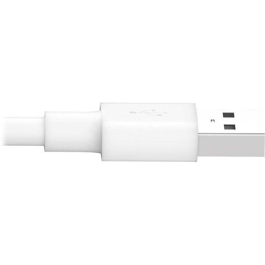 Tripp Lite M100-010-Wh Usb-A To Lightning Sync/Charge Cable, Mfi Certified - White, M/M, Usb 2.0, 10 Ft. (3.05 M)