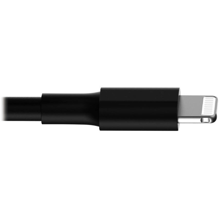 Tripp Lite M100-10N-Bk-10 Usb-A To Lightning Sync/Charge Cable, Mfi Certified - Black, M/M, Usb 2.0, 10 Pack - 10 In. (0.3M)
