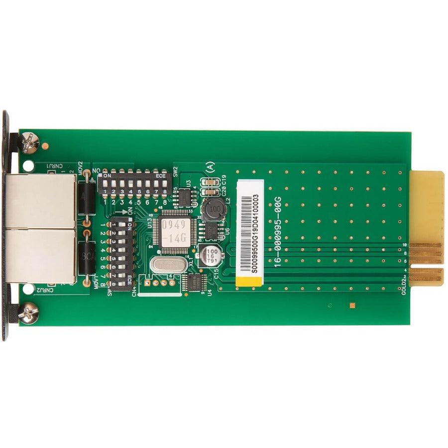 Tripp Lite Modbuscardsv Programmable Rs-485 Management Accessory Card For Select 3-Phase Ups Systems