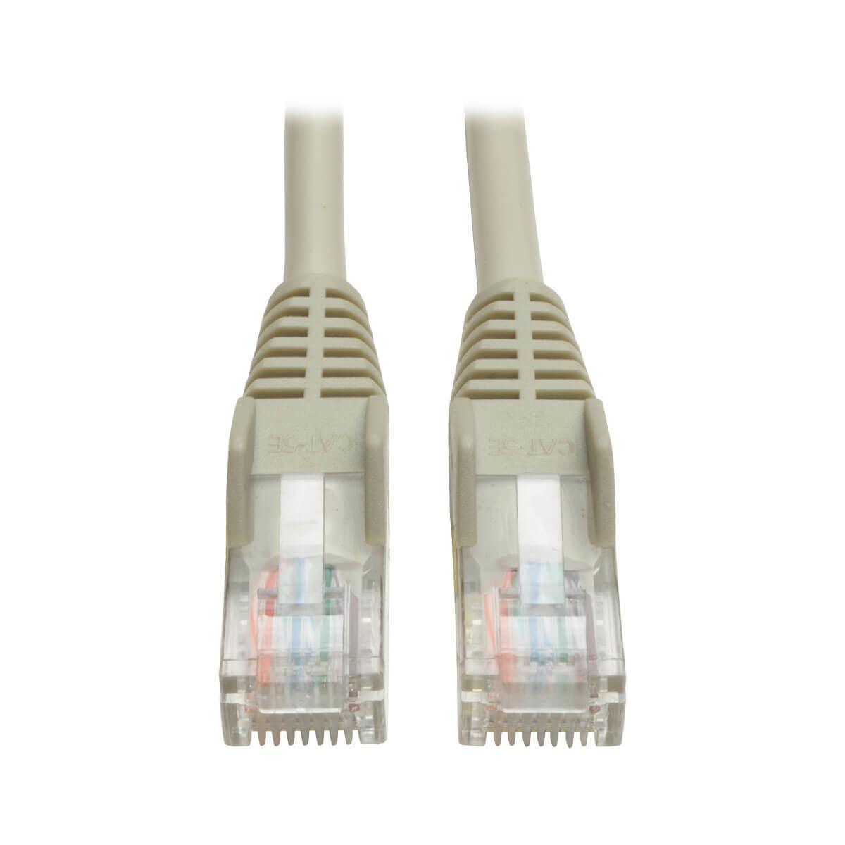 Tripp Lite N001-003-Gy Cat5E 350 Mhz Snagless Molded (Utp) Ethernet Cable (Rj45 M/M) - Gray, 3 Ft. (0.91 M)