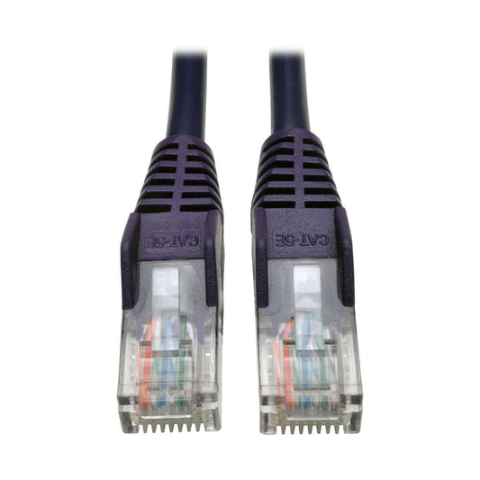 Tripp Lite N001-003-Pu Cat5E 350 Mhz Snagless Molded (Utp) Ethernet Cable (Rj45 M/M) - Purple, 3 Ft. (0.91 M)