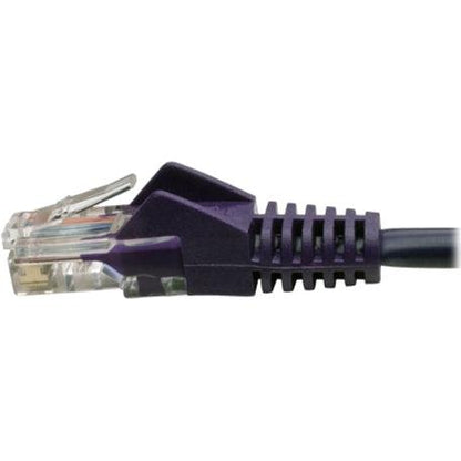 Tripp Lite N001-003-Pu Cat5E 350 Mhz Snagless Molded (Utp) Ethernet Cable (Rj45 M/M) - Purple, 3 Ft. (0.91 M)