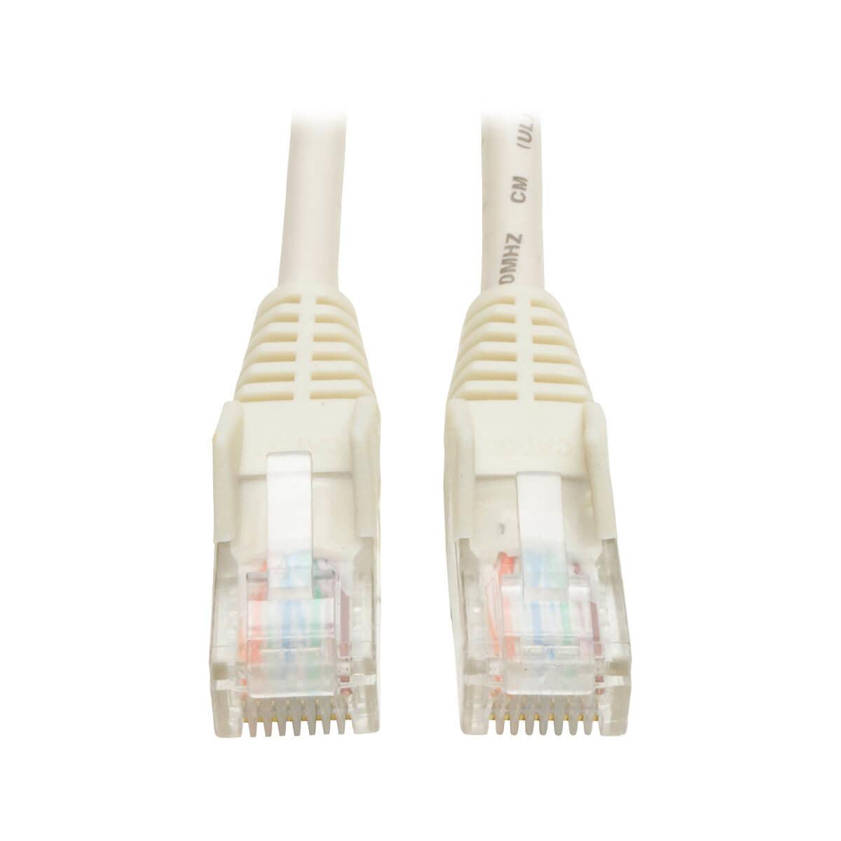 Tripp Lite N001-003-Wh Cat5E 350 Mhz Snagless Molded (Utp) Ethernet Cable (Rj45 M/M) - White, 3 Ft. (0.91 M)