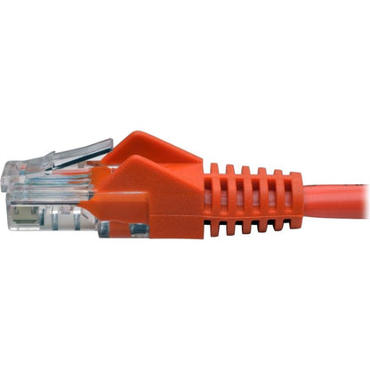 Tripp Lite N001-005-Or Cat5E 350 Mhz Snagless Molded (Utp) Ethernet Cable (Rj45 M/M) - Orange, 5 Ft. (1.52 M)