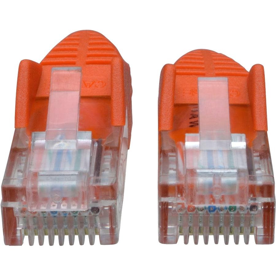 Tripp Lite N001-005-Or Cat5E 350 Mhz Snagless Molded (Utp) Ethernet Cable (Rj45 M/M) - Orange, 5 Ft. (1.52 M)