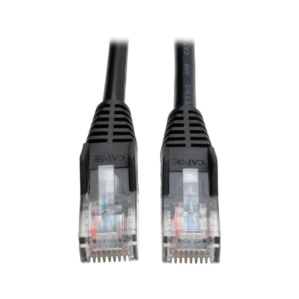 Tripp Lite N001-006-Bk Cat5E 350 Mhz Snagless Molded (Utp) Ethernet Cable (Rj45 M/M) - Black, 6 Ft. (1.83 M)