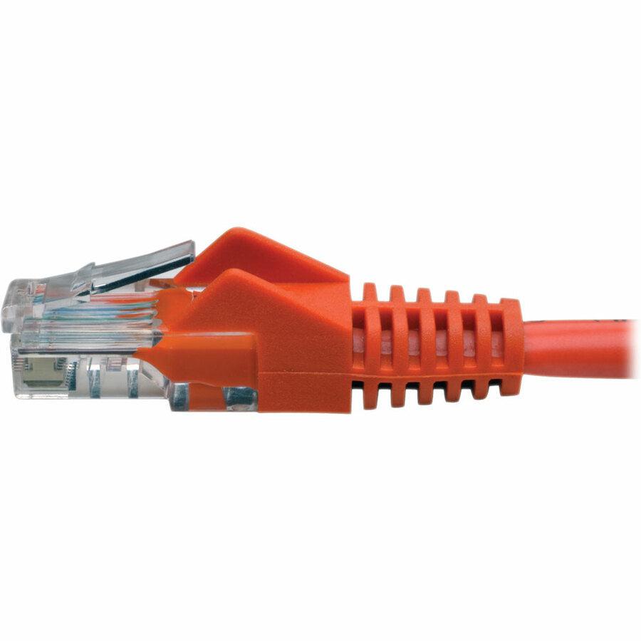 Tripp Lite N001-006-Or Cat5E 350 Mhz Snagless Molded (Utp) Ethernet Cable (Rj45 M/M) - Orange, 6 Ft. (1.83 M)