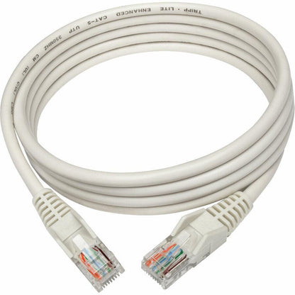 Tripp Lite N001-006-Wh Cat5E 350 Mhz Snagless Molded (Utp) Ethernet Cable (Rj45 M/M) - White, 6 Ft. (1.83 M)