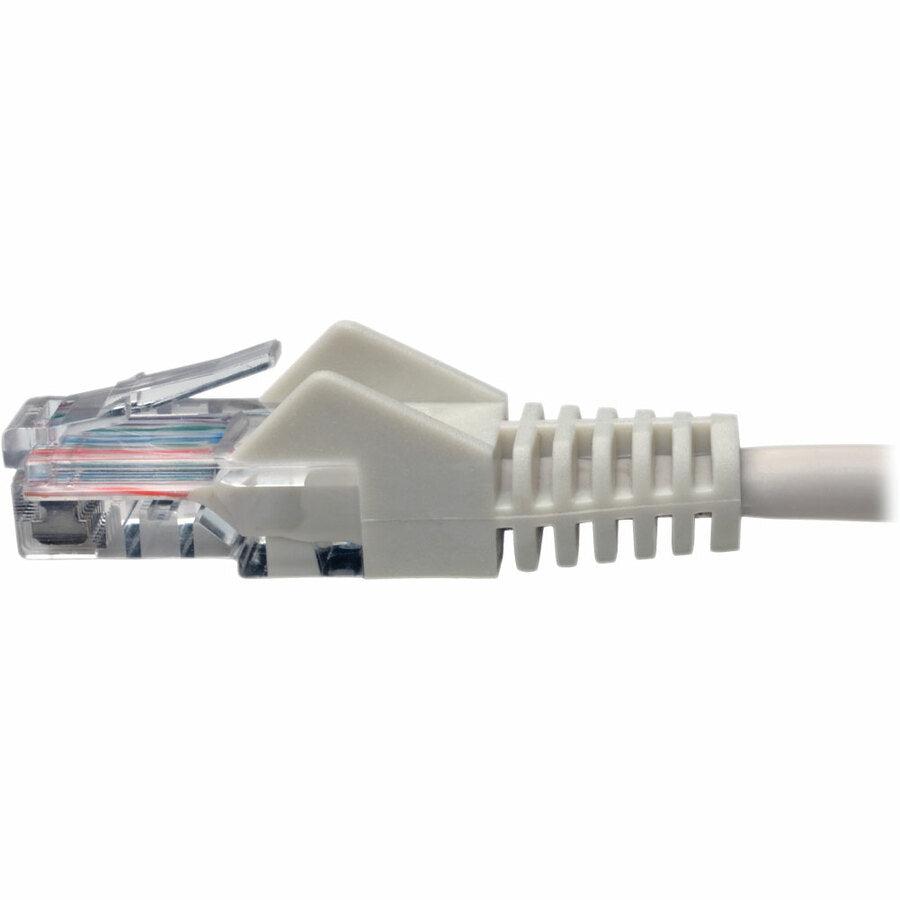 Tripp Lite N001-015-Wh Cat5E 350 Mhz Snagless Molded (Utp) Ethernet Cable (Rj45 M/M) - White, 15 Ft. (4.57 M)