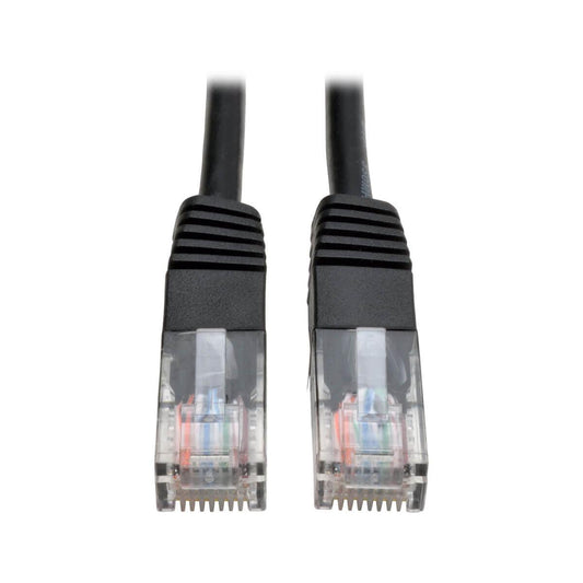 Tripp Lite N002-001-Bk Cat5E 350 Mhz Molded (Utp) Ethernet Cable (Rj45 M/M) - Black, 1 Ft. (0.31 M)