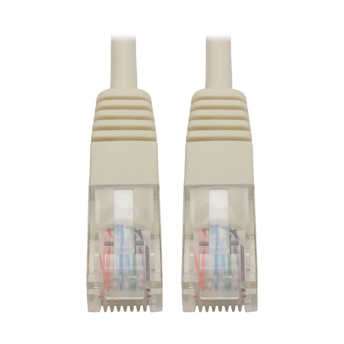 Tripp Lite N002-001-Wh Cat5E 350 Mhz Molded (Utp) Ethernet Cable (Rj45 M/M) - White, 1 Ft. (0.31 M)