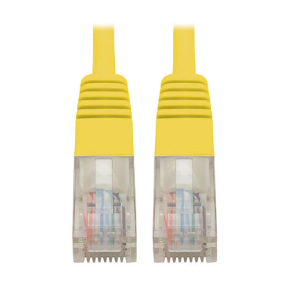 Tripp Lite N002-002-Yw Cat5E 350 Mhz Molded (Utp) Ethernet Cable (Rj45 M/M) - Yellow, 2 Ft. (0.61 M)