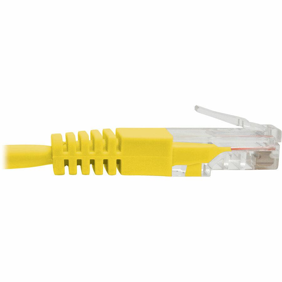 Tripp Lite N002-002-Yw Cat5E 350 Mhz Molded (Utp) Ethernet Cable (Rj45 M/M) - Yellow, 2 Ft. (0.61 M)