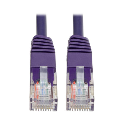 Tripp Lite N002-006-Pu Cat5E 350 Mhz Molded (Utp) Ethernet Cable (Rj45 M/M) - Purple, 6 Ft. (1.83 M)