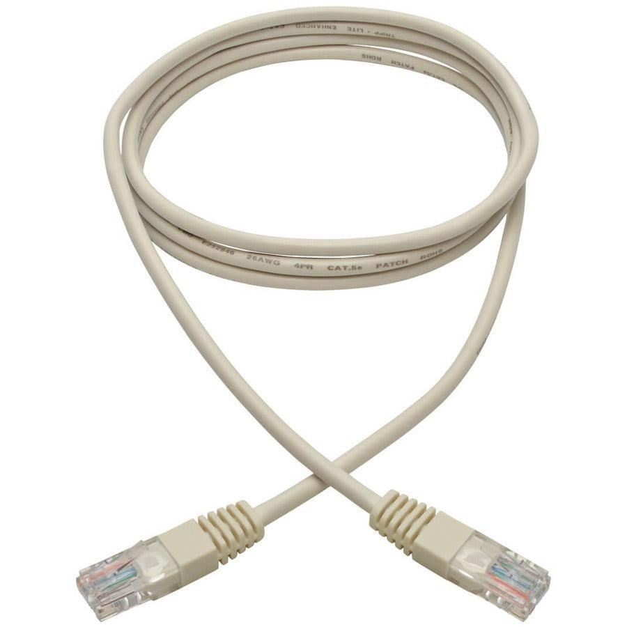 Tripp Lite N002-006-Wh Cat5E 350 Mhz Molded (Utp) Ethernet Cable (Rj45 M/M) - White, 6 Ft. (1.83 M)