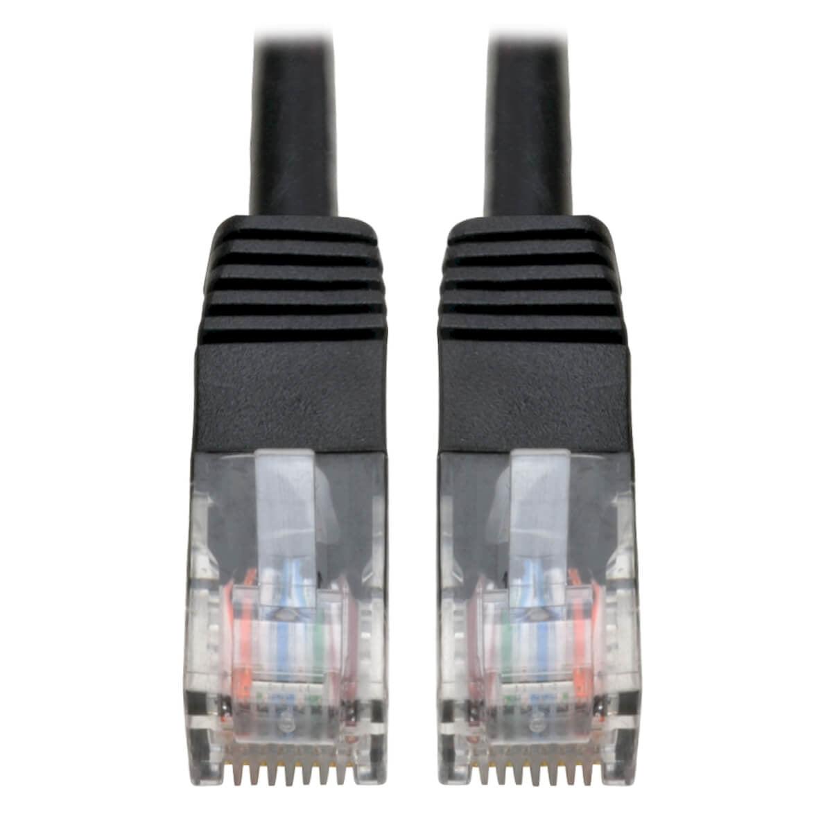 Tripp Lite N002-012-Bk Cat5E 350 Mhz Molded (Utp) Ethernet Cable (Rj45 M/M) - Black, 12 Ft. (3.66 M)