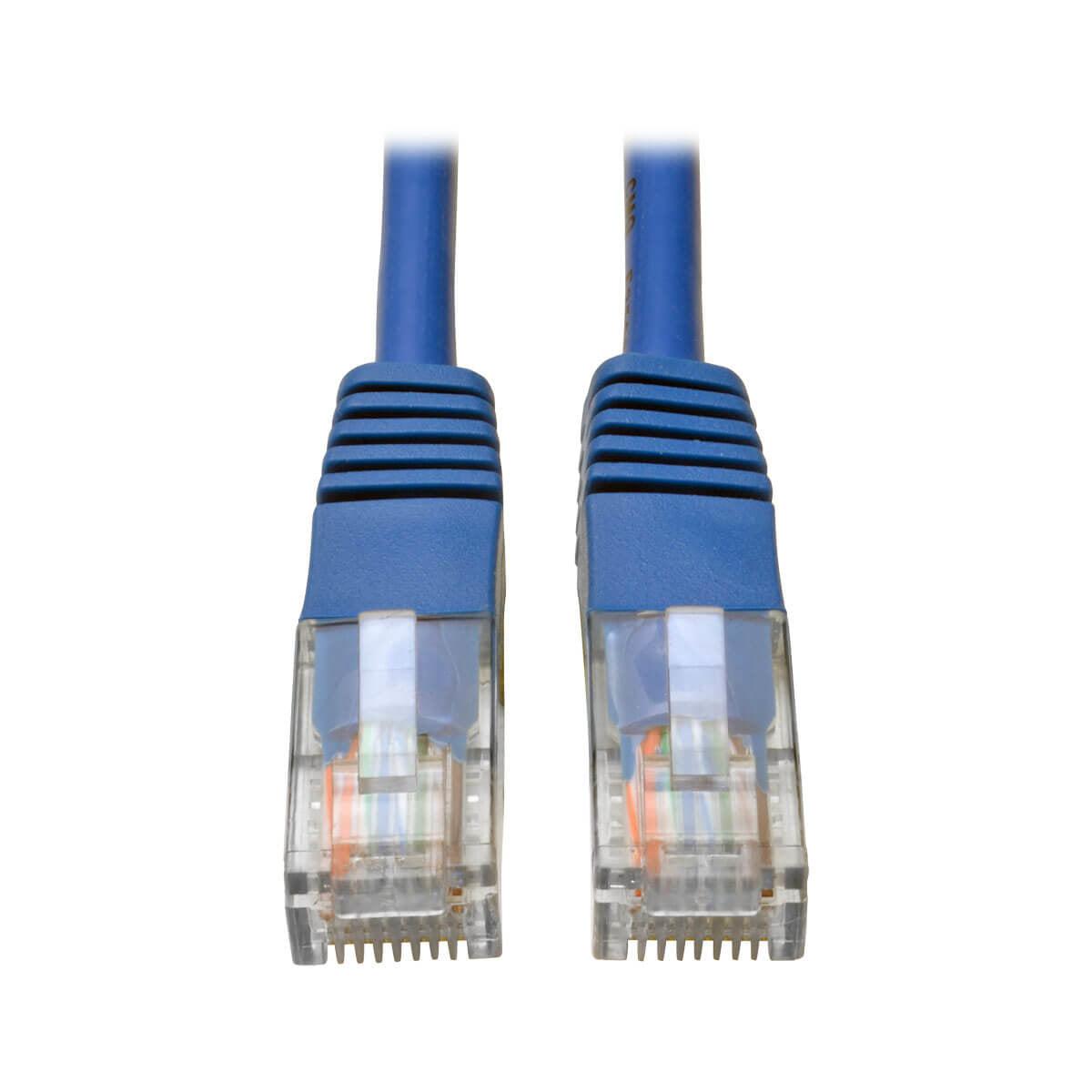 Tripp Lite N002-100-Bl Cat5E 350 Mhz Molded (Utp) Ethernet Cable (Rj45 M/M) - Blue, 100 Ft. (30.5 M)