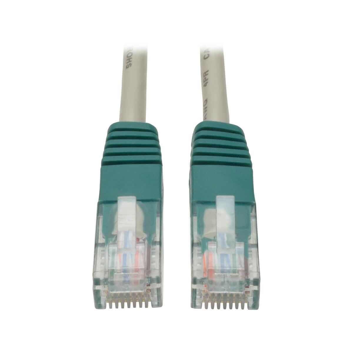 Tripp Lite N010-007-Gy Cat5E 350 Mhz Crossover Molded (Utp) Ethernet Cable (Rj45 M/M) - Gray, 7 Ft. (2.13 M)