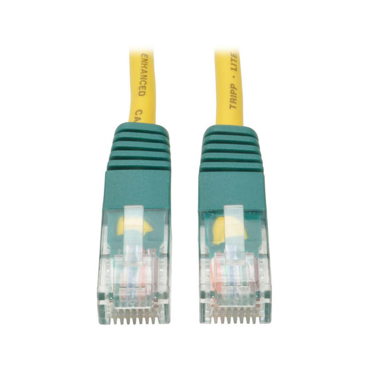 Tripp Lite N010-010-Yw Cat5E 350 Mhz Crossover Molded (Utp) Ethernet Cable (Rj45 M/M) - Yellow, 10 Ft. (3.05 M)