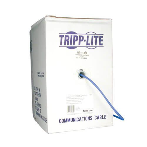 Tripp Lite N020-01K-Bl Cat5E 350 Mhz Stranded-Core (Utp) Pvc Bulk Ethernet Cable - Blue, 1000 Ft. (304.8 M), Taa