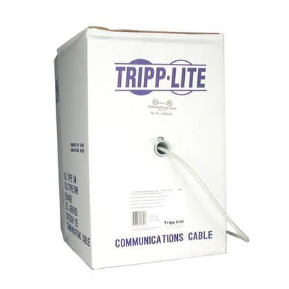 Tripp Lite N020-01K-Gy Cat5E 350 Mhz Stranded-Core (Utp) Pvc Bulk Ethernet Cable - Gray, 1000 Ft. (304.8 M), Taa